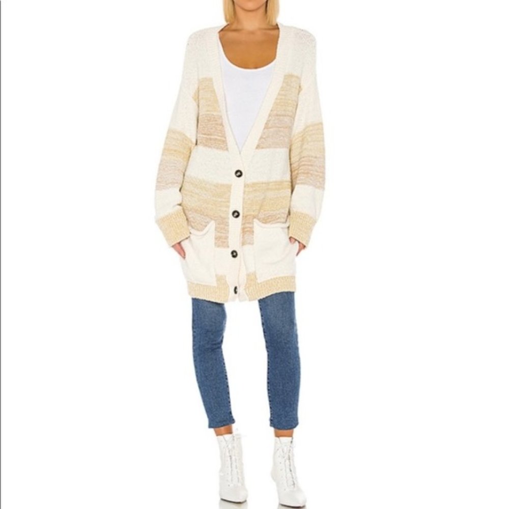 Free People Southport Beach Cardigan Medium NWT - Picture 7 of 13